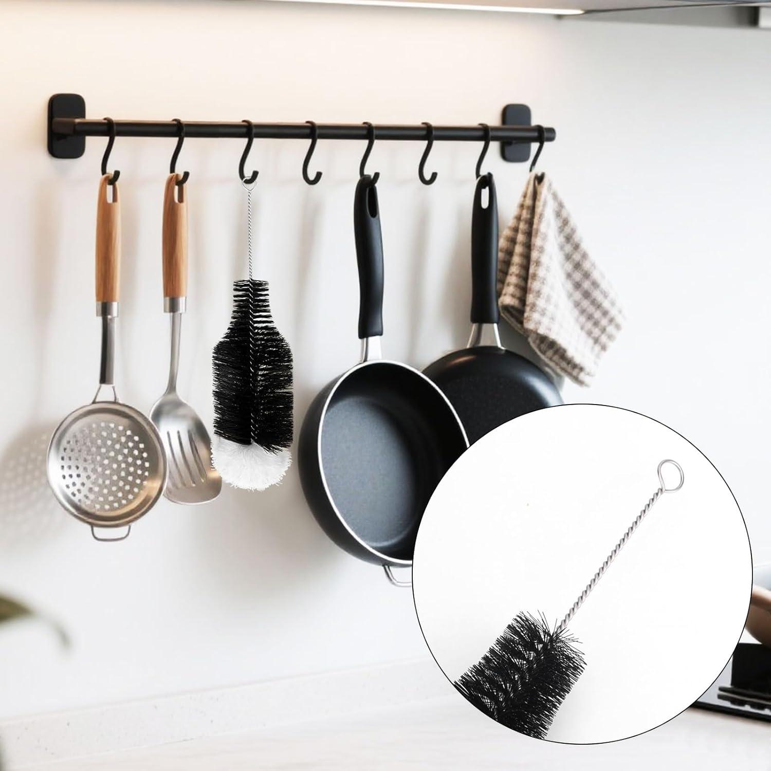 Cepillo de Limpieza para Botellas Tinoaly 34x9cm Nylon Suave