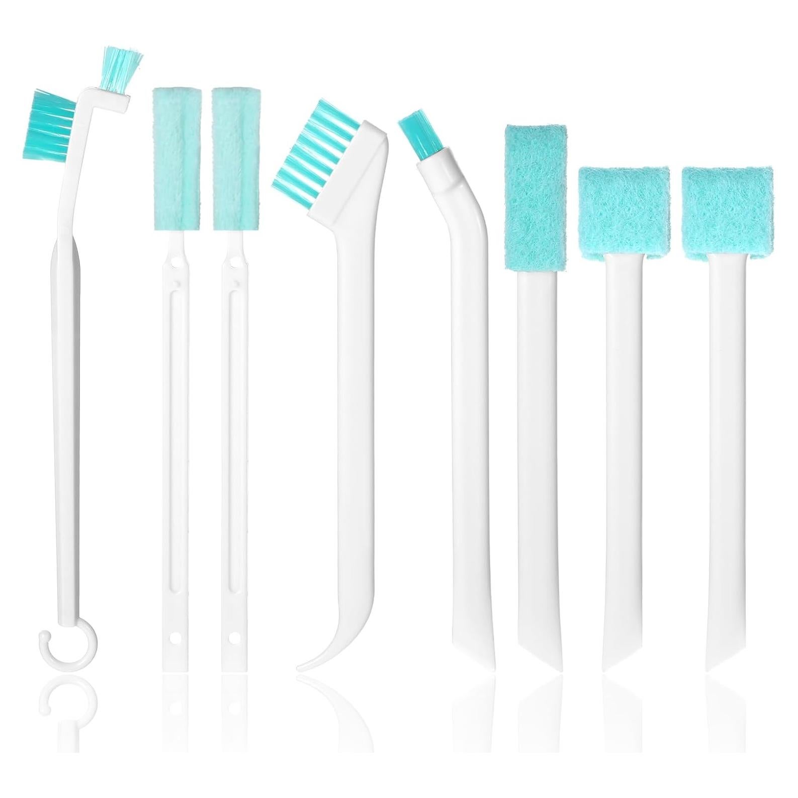 Juego de 8 Cepillos de Limpieza BOHUIZ para Espacios Reducidos