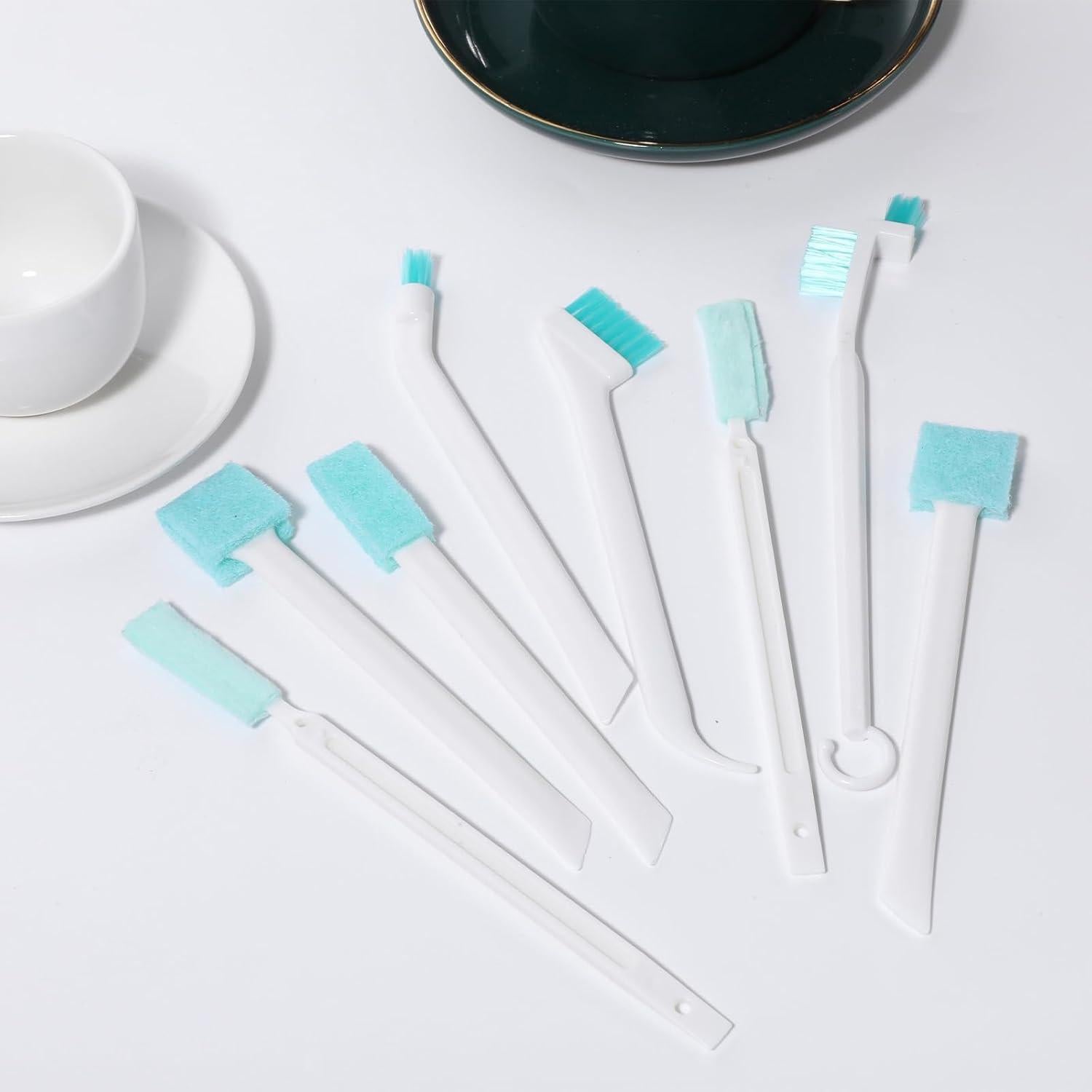 Juego de 8 Cepillos de Limpieza BOHUIZ para Espacios Reducidos