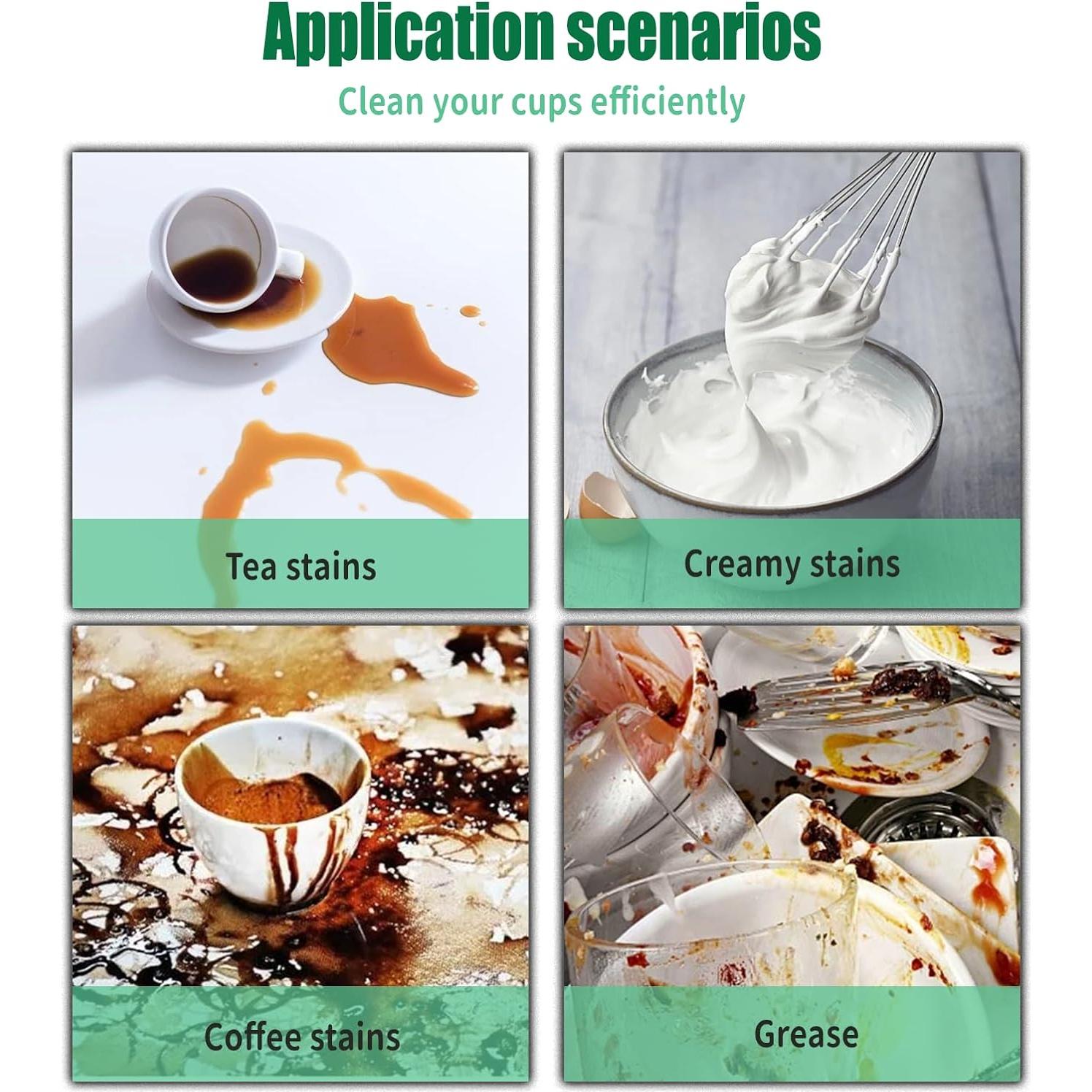 Cepillo Limpiador 5 en 1 BOBOAR para Botellas y Tazas