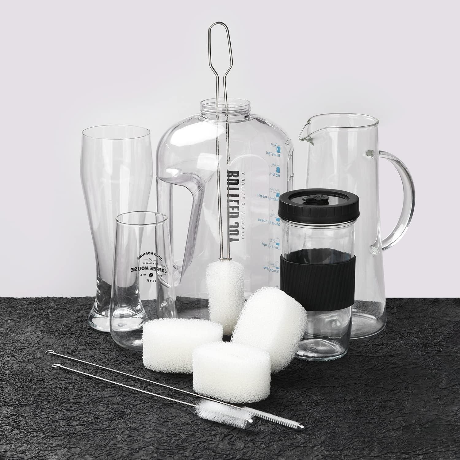 Set de 6 Cepillos de Limpieza ALINK para Botellas 14.5"