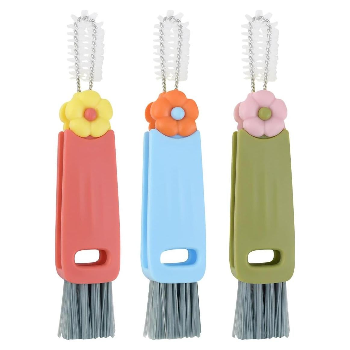 Cepillo de Limpieza 3 en 1 TKYPZY para Tazas y Botellas