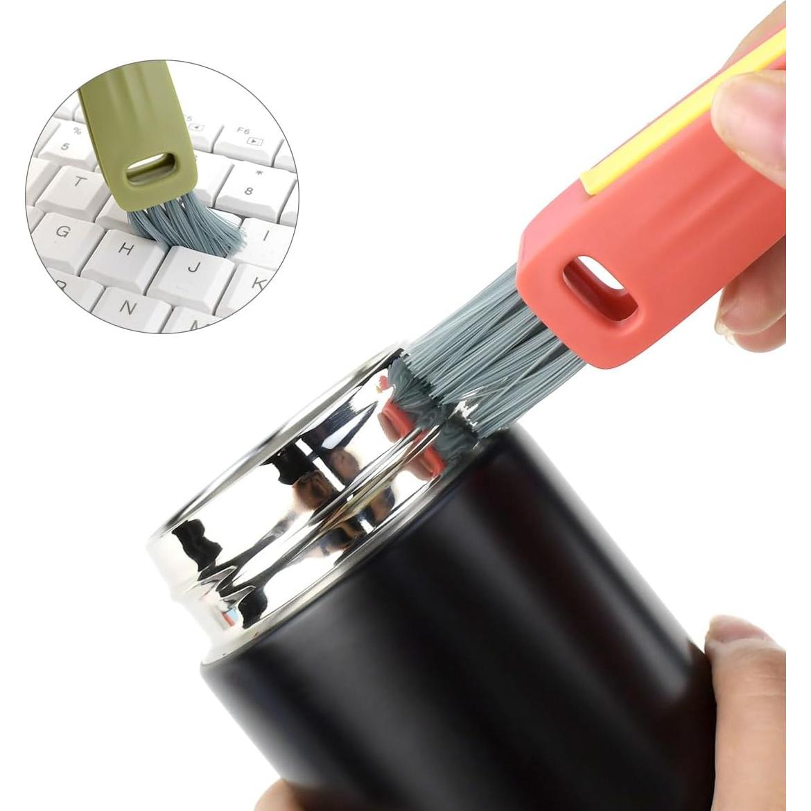 Cepillo de Limpieza 3 en 1 TKYPZY para Tazas y Botellas