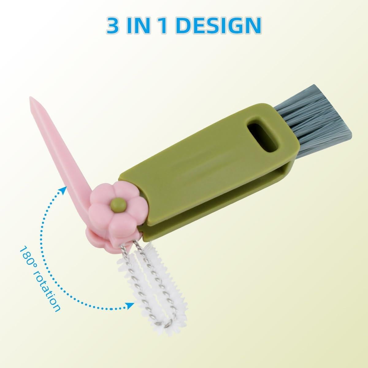 Cepillo de Limpieza 3 en 1 TKYPZY para Tazas y Botellas