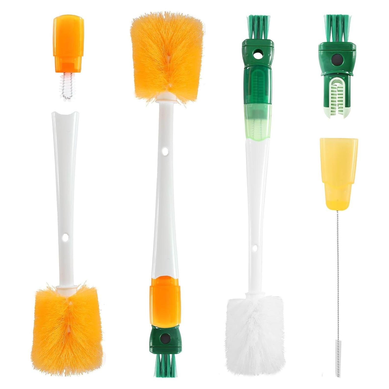 Juego de Cepillos Limpiadores de Botellas Eclatanter 5-en-1