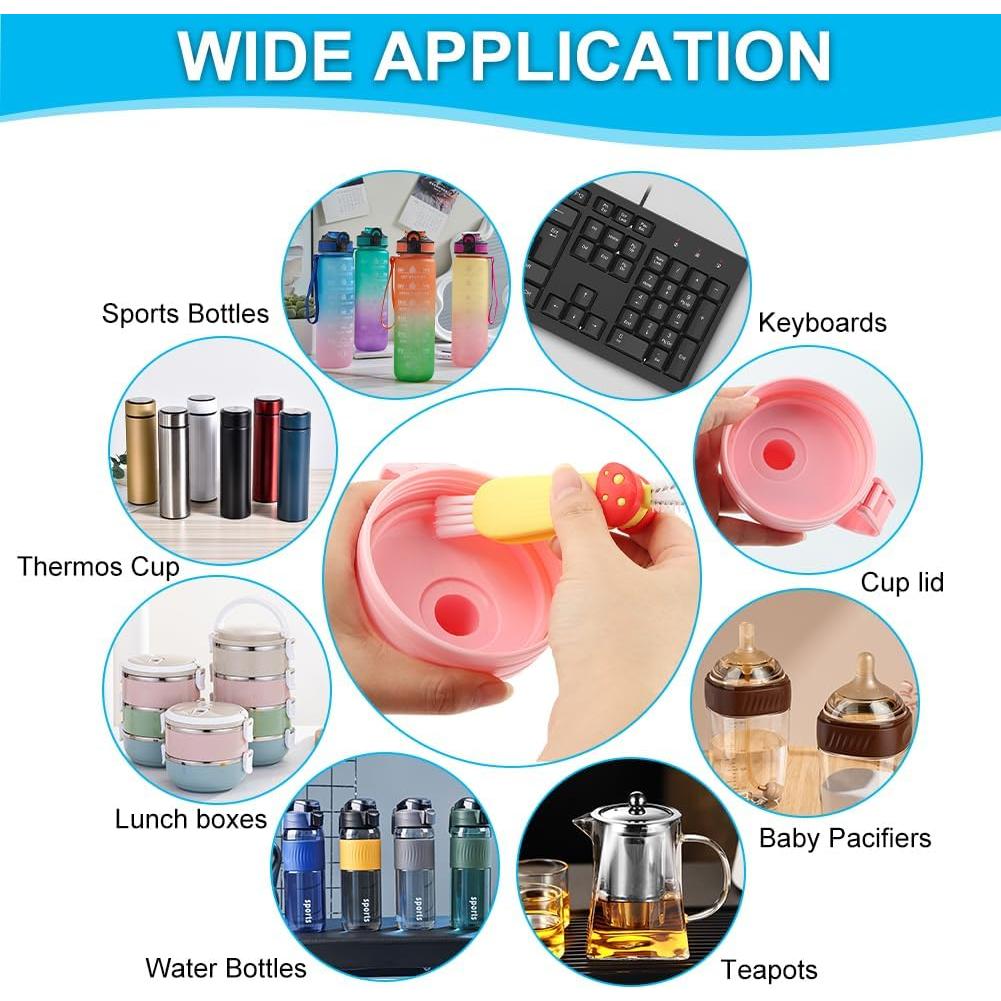 Juego de 3 Cepillos de Limpieza Multifuncional EMVANV