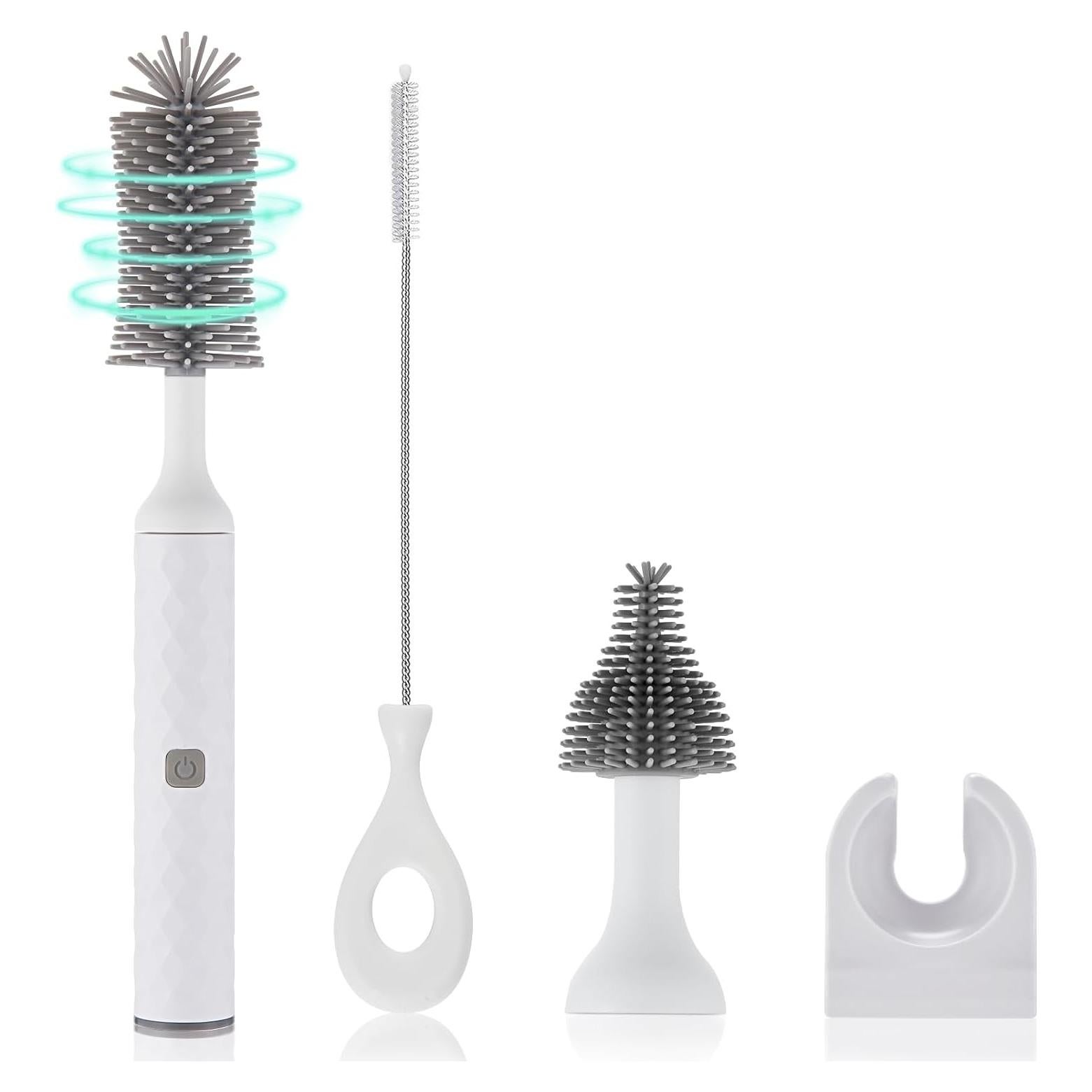 Cepillo Eléctrico para Biberones Biqin Blanco 1500mAh IPX65