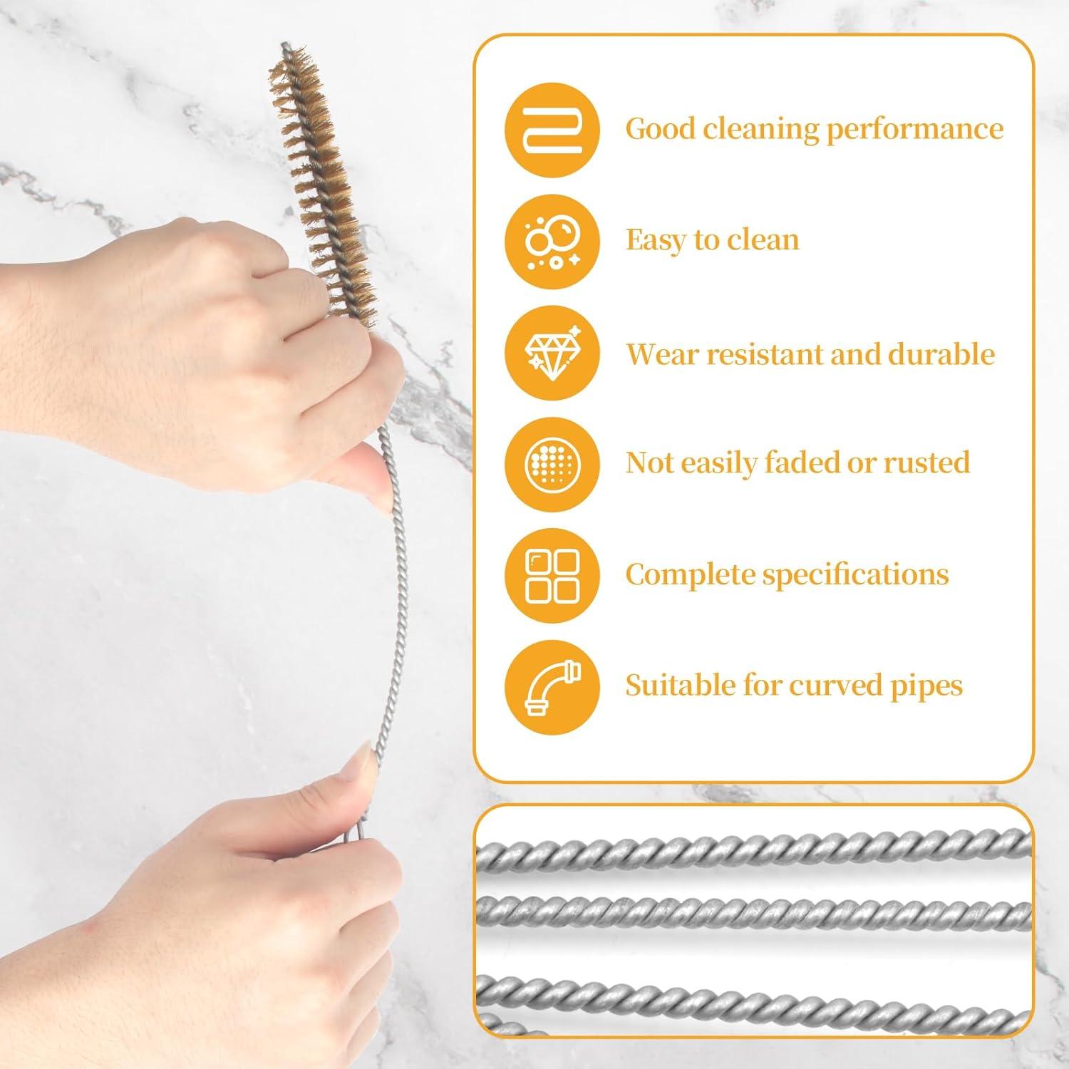 Kit de Cepillos de Tubo 7pcs Pretwad - Acero Inoxidable 27.94cm