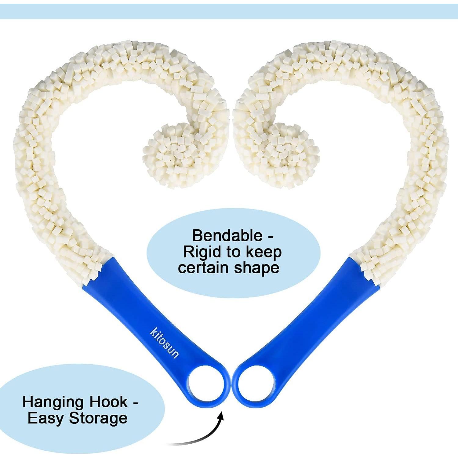 Juego de 2 cepillos de limpieza Mata Leon para botellas 43 cm