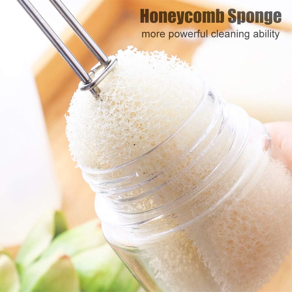 ALINK 6-Pack Cepillos de Limpieza para Botellas y Popotes