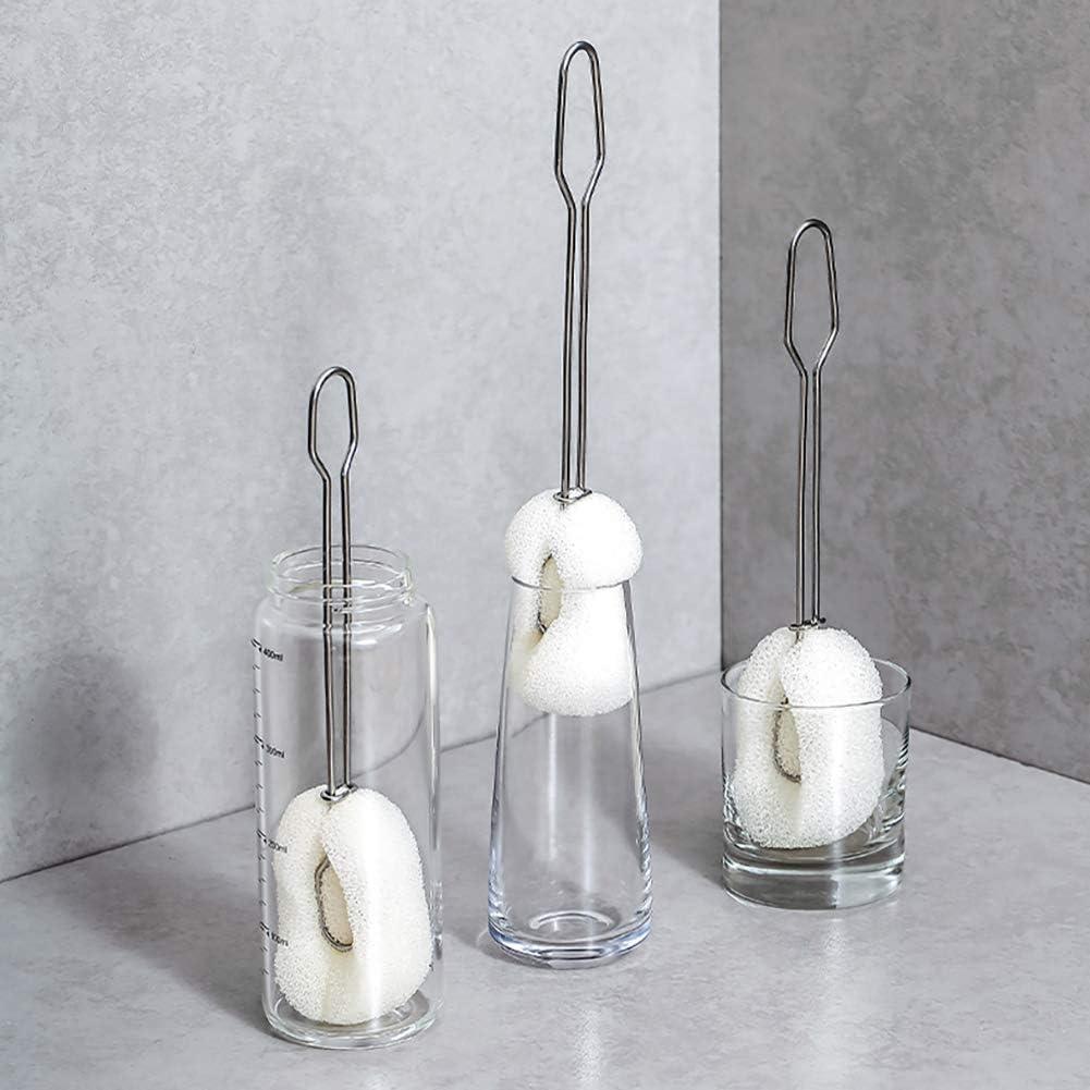 ALINK 6-Pack Cepillos de Limpieza para Botellas y Popotes