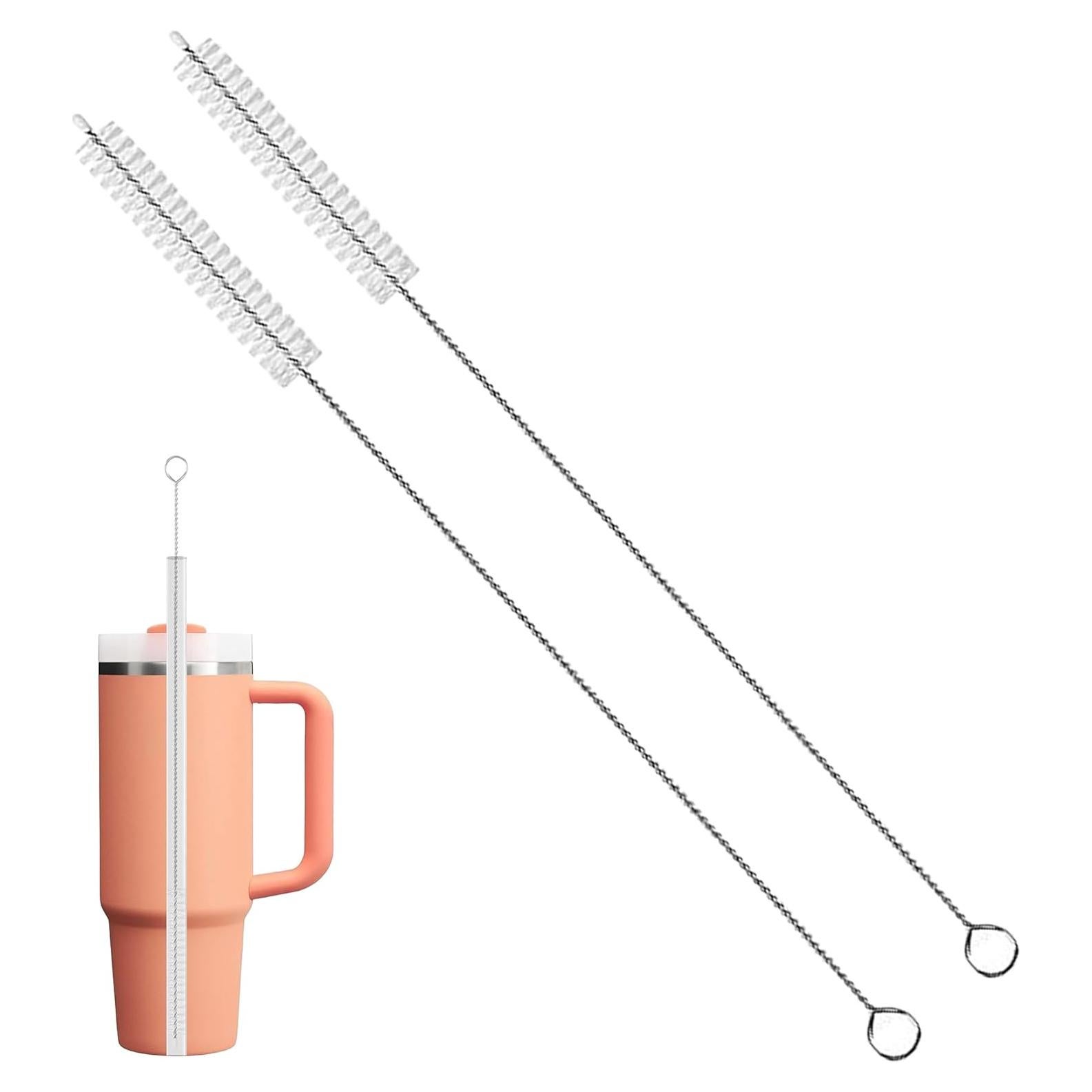 Juego de 2 Cepillos Limpiadores de Popotes CIDYAUST 25.9 cm