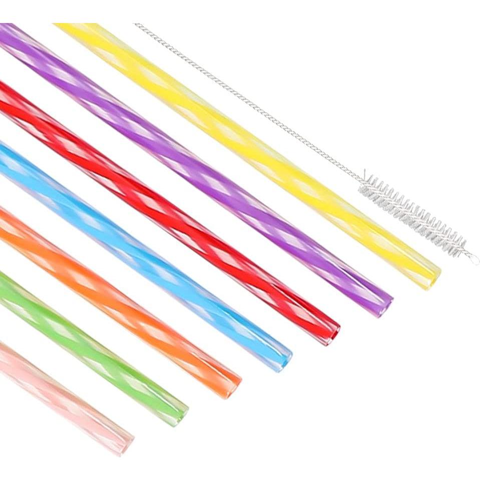 Popotes Reutilizables Honest ECO 19cm Asortidos 26 Piezas