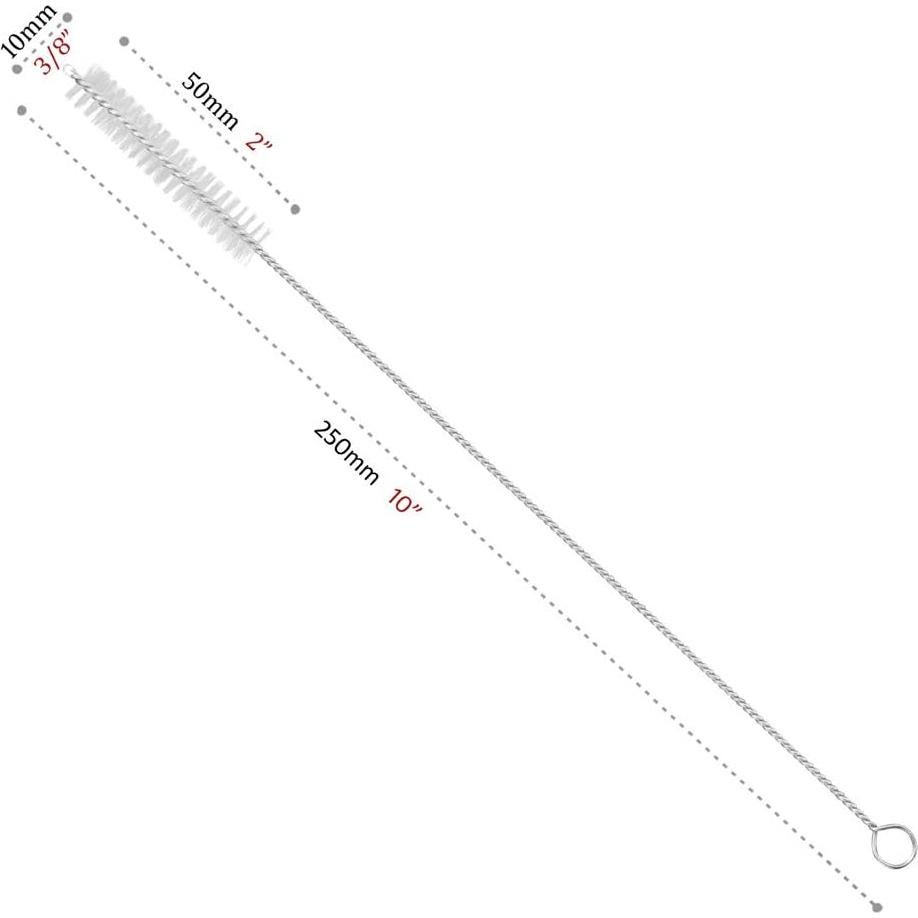 Juego de 8 Cepillos de Limpieza GFDesign 250mm Nylon Acero