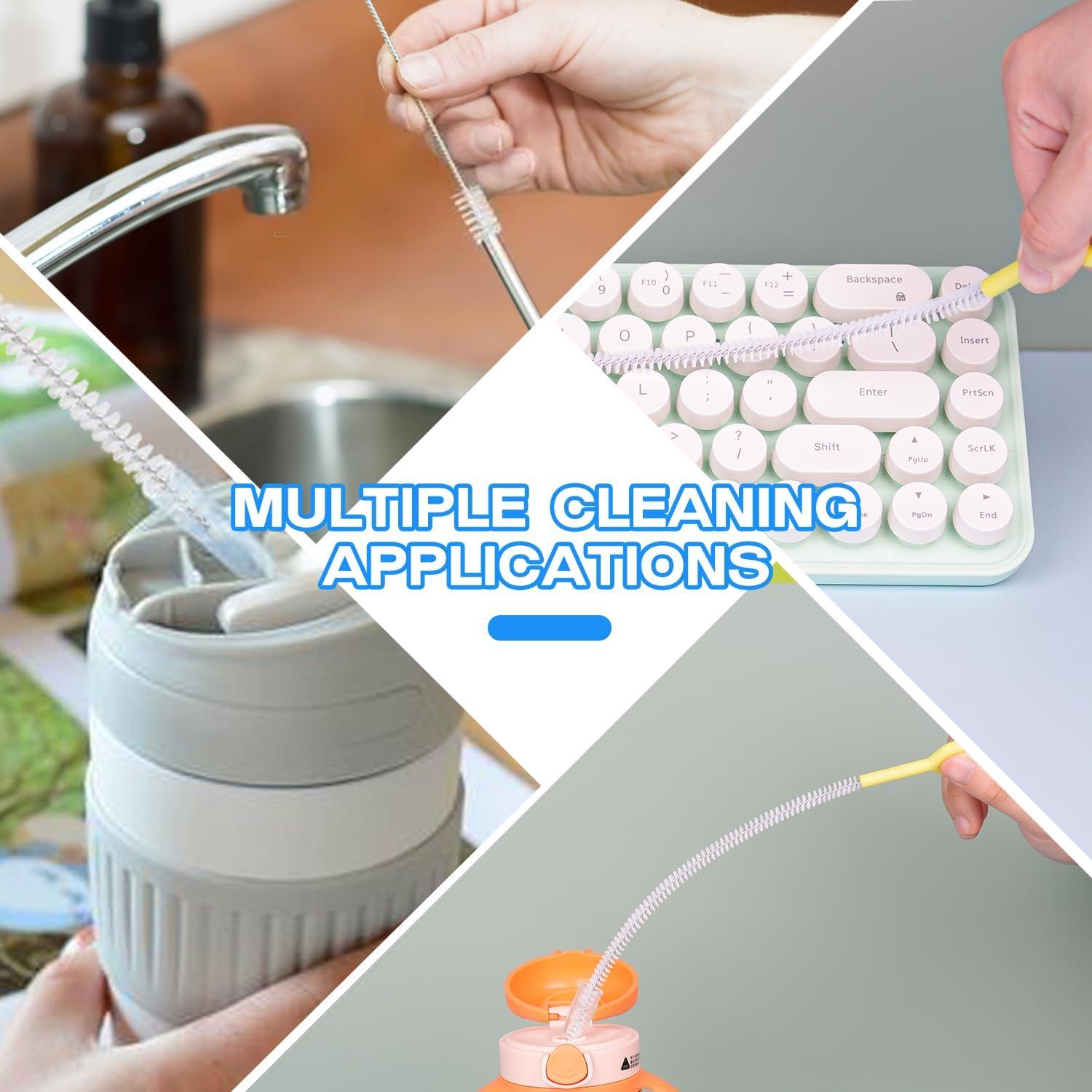 Juego de 8 cepillos limpiadores QLTUDN para popotes 30.48 cm