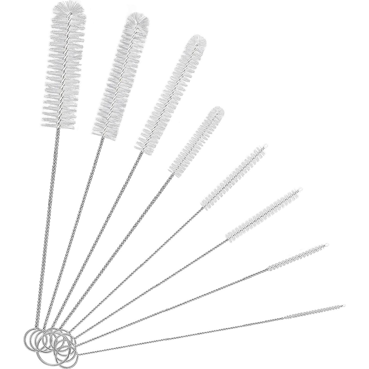 Juego de 8 cepillos limpiadores QLTUDN para pajitas y botellas