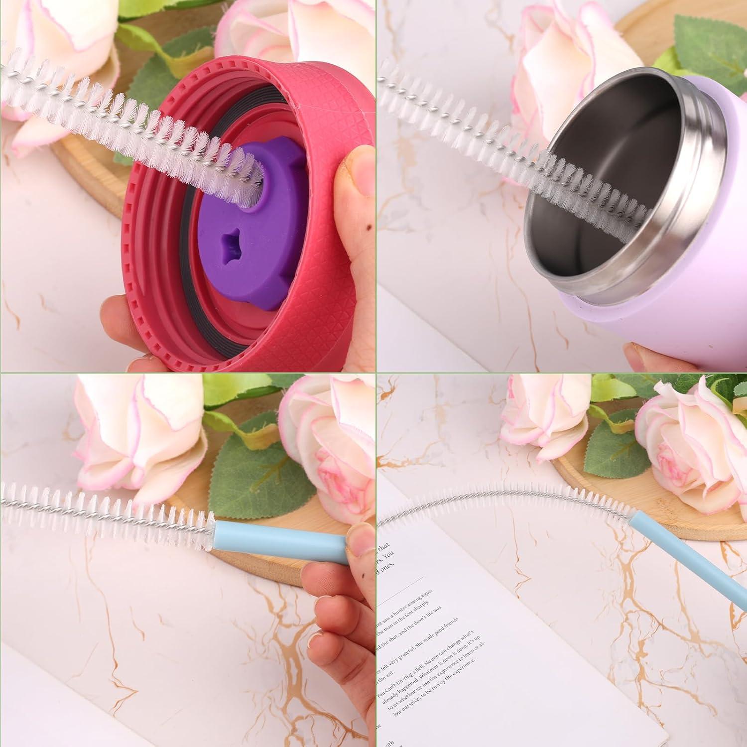 Juego de 5 cepillos de limpieza de tubos Penitue 38.5cm