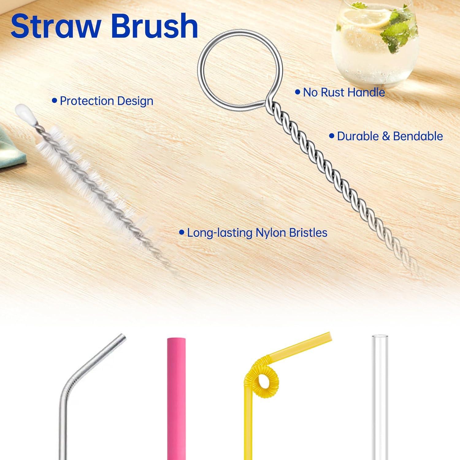 Juego de 3 cepillos limpiadores Owala - Silicona y plástico