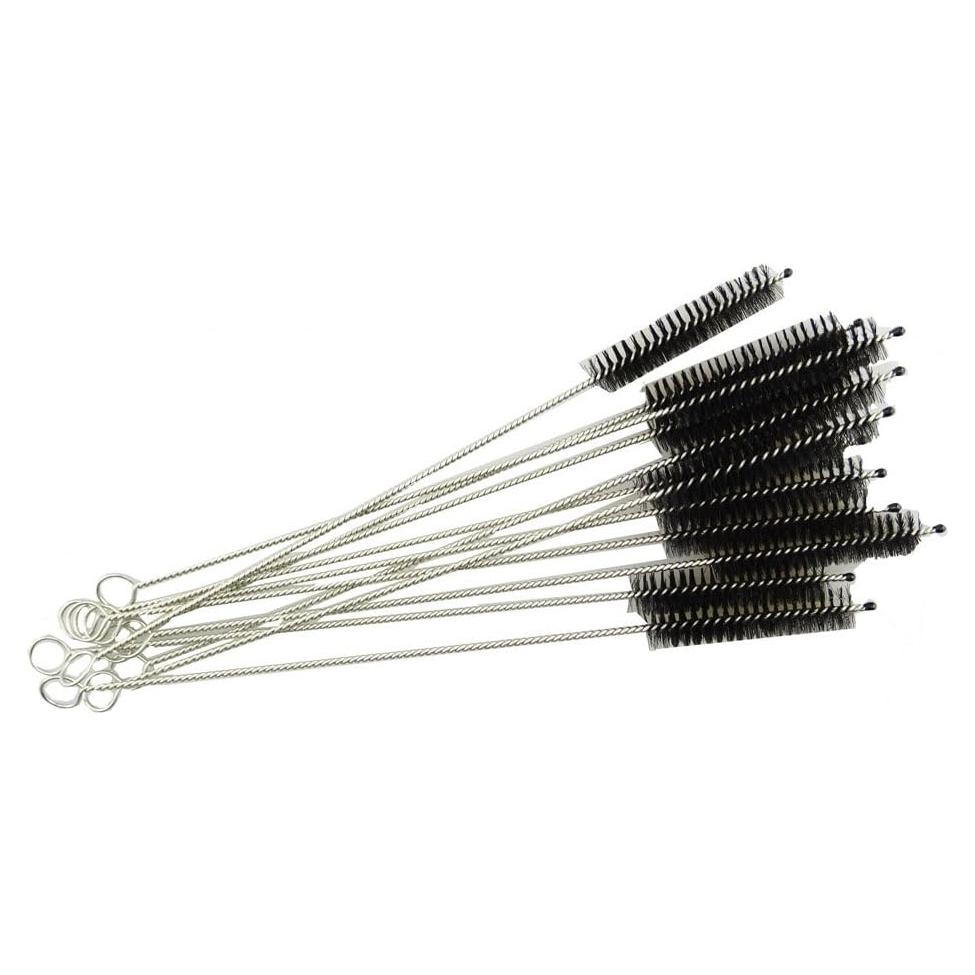 Cepillos Limpiadores de Pajitas Honbay 12PCS Nylon 10mm x 200mm