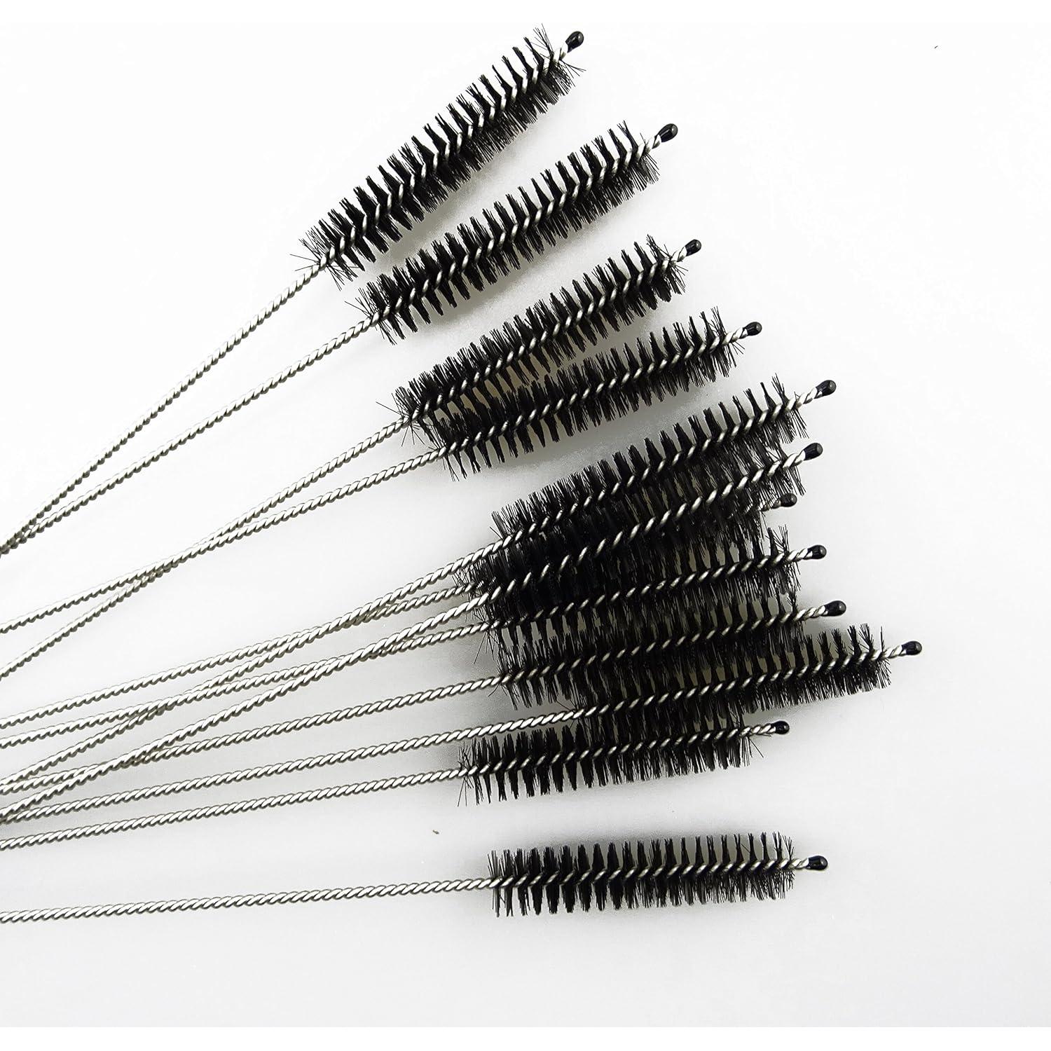 Cepillos Limpiadores de Pajitas Honbay 12PCS Nylon 10mm x 200mm