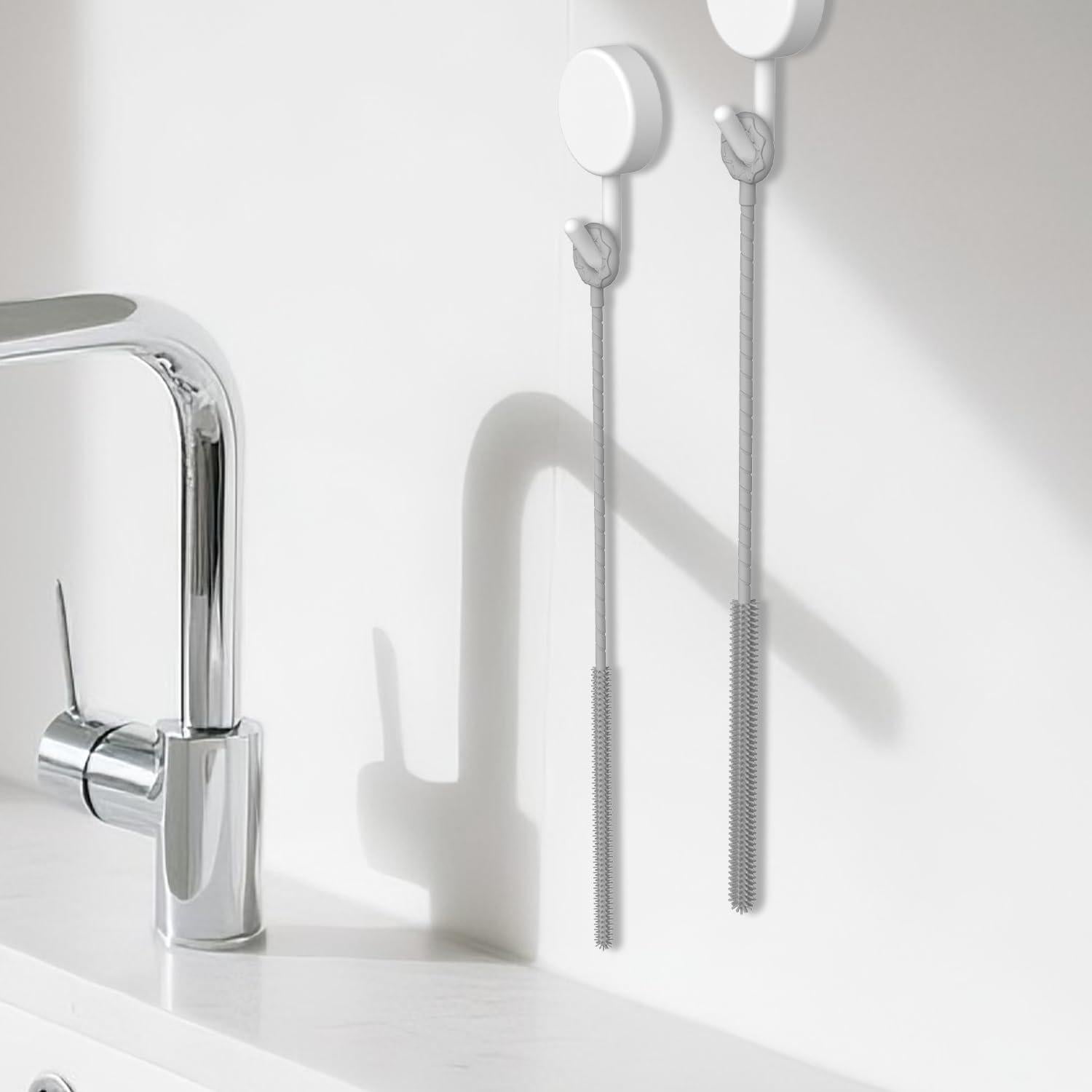 Juego de 2 Cepillos Limpiadores de Pajitas se7en Gris