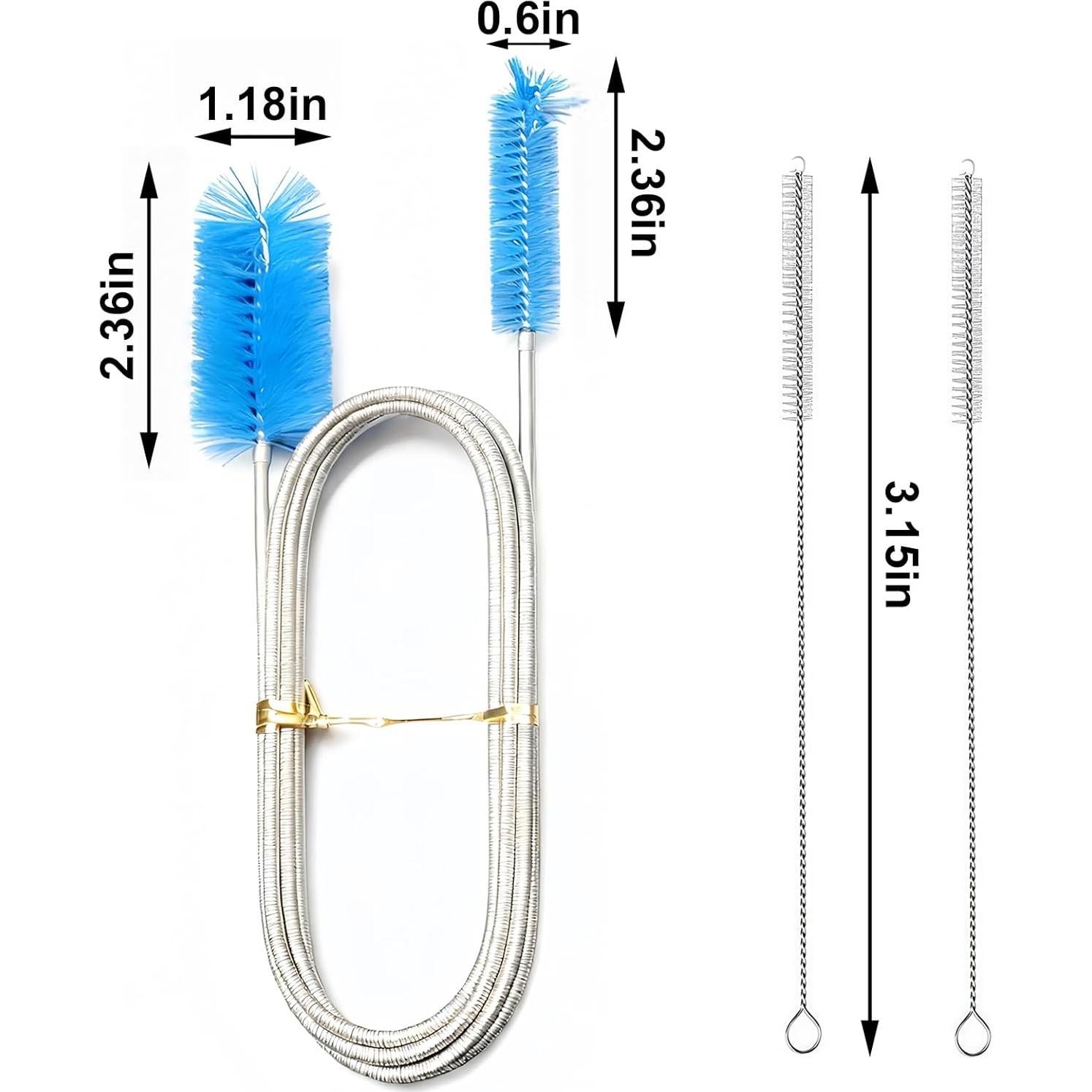 Cepillo Flexible para Drenaje AHHKZT 66" Acero Inoxidable