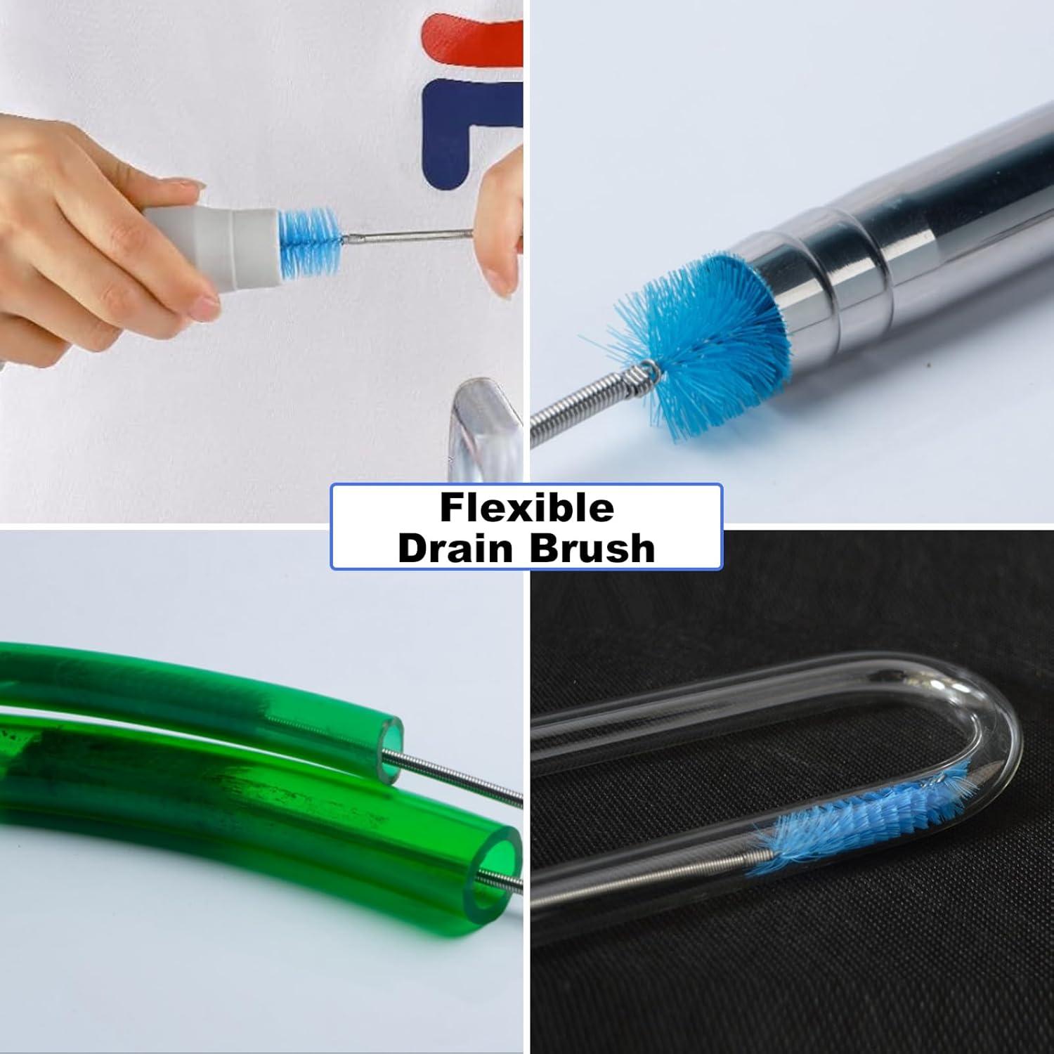 Cepillo Flexible para Drenaje AHHKZT 66" Acero Inoxidable