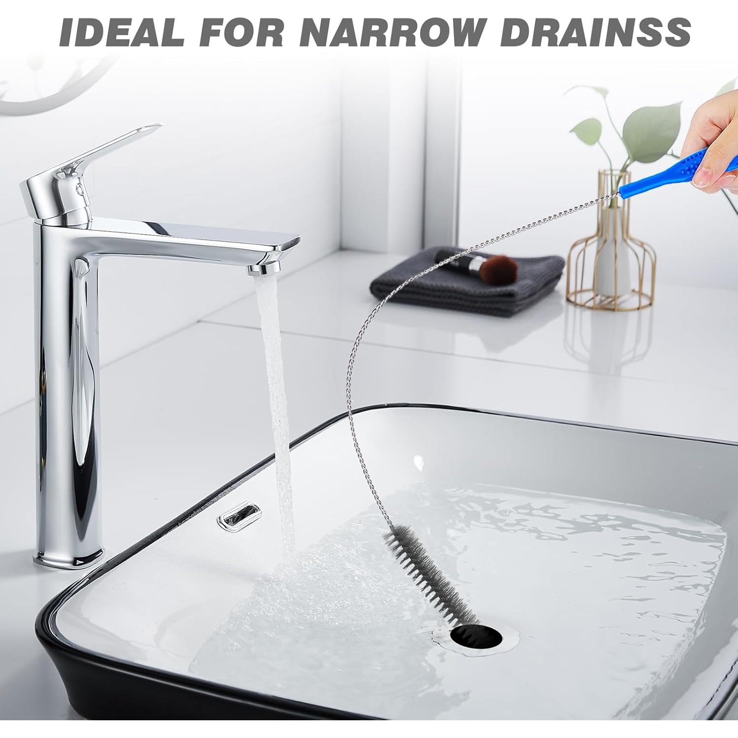 Cepillo de Limpieza de Desagües Cuitrent 32cm Acero Inoxidable