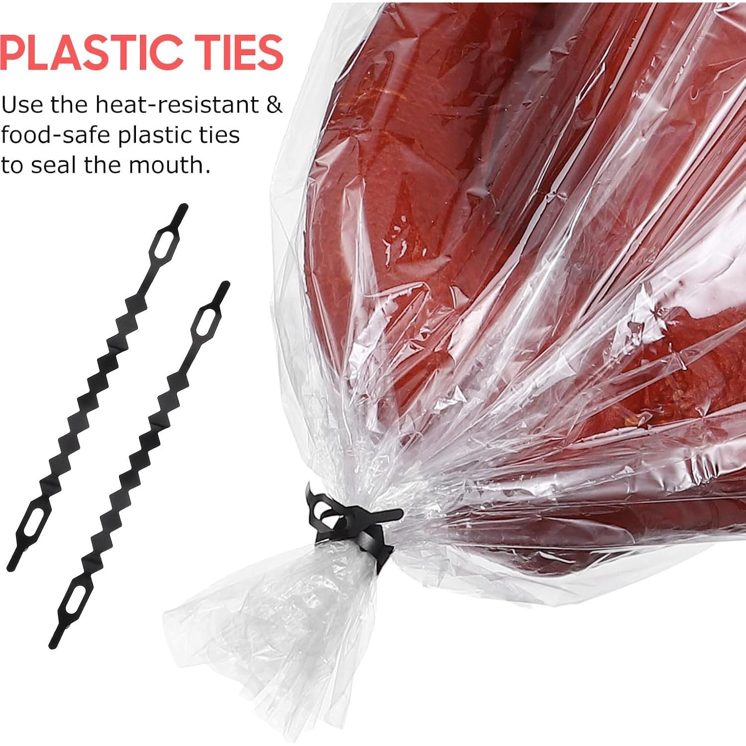 Paquete de 100 Bolsas para Cocinar en Horno iplusmile 25.4x38.1 cm