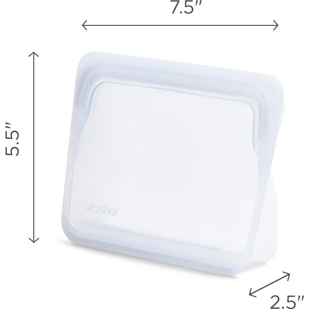 Bolsa Mini de Almacenamiento Stasher 2-Pack 0.82 kg Aqua