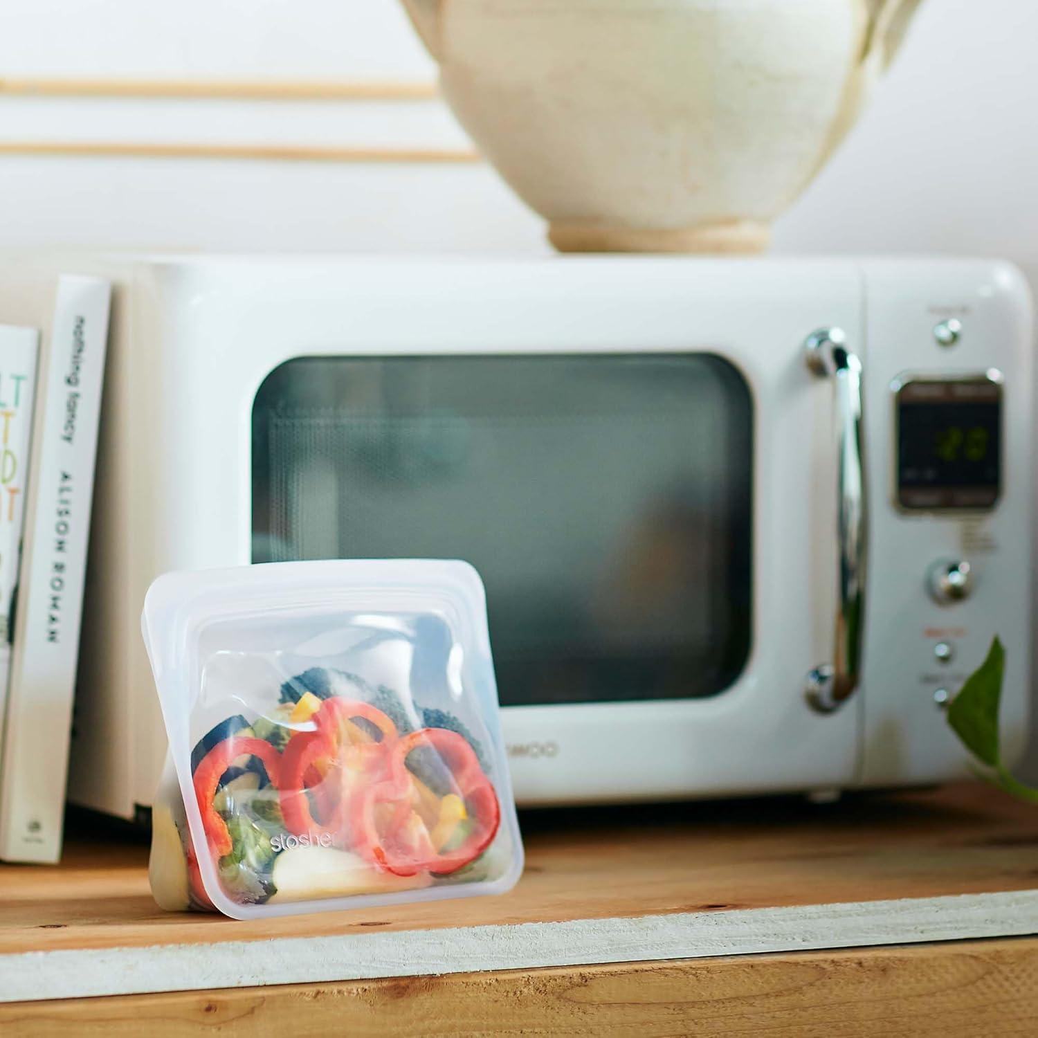 Bolsa Mini de Almacenamiento Stasher 2-Pack 0.82 kg Aqua