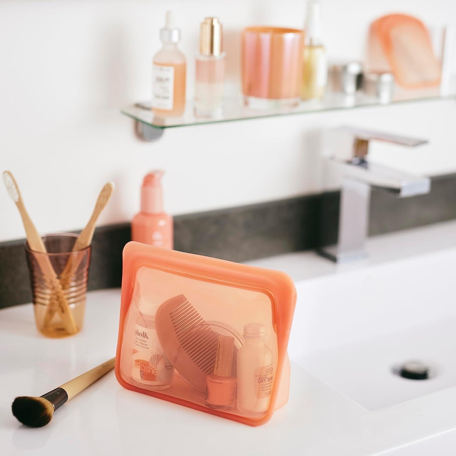 Bolsa Mini de Almacenamiento Stasher 2-Pack 0.82 kg Aqua