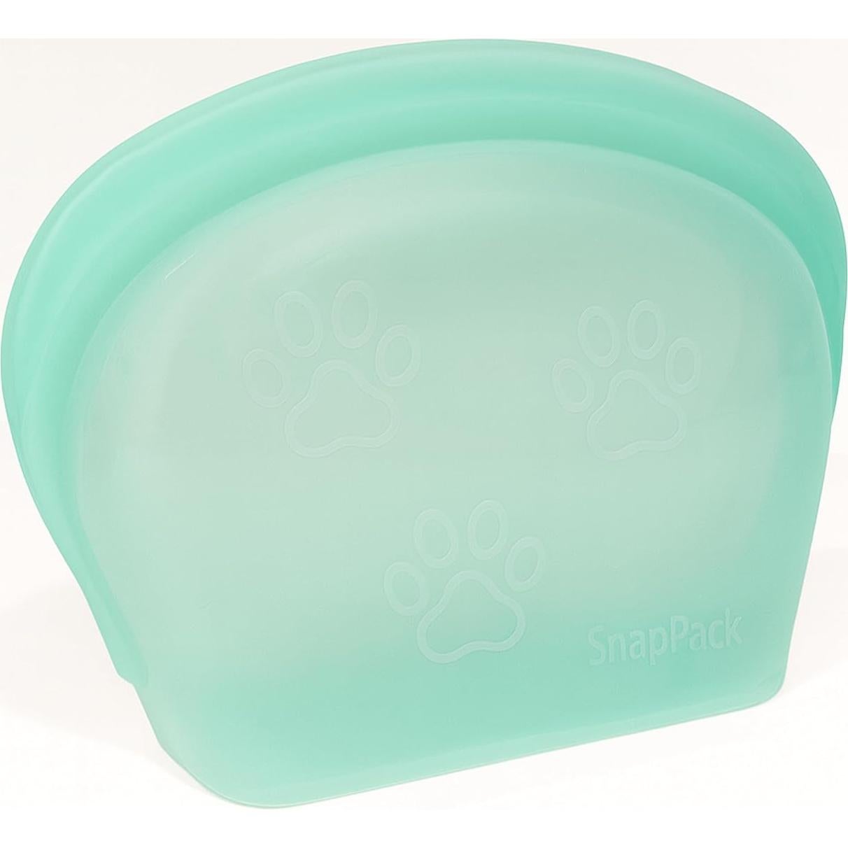 Bolsa de Silicona Reutilizable SnapPack 1000ml Verde Azulado