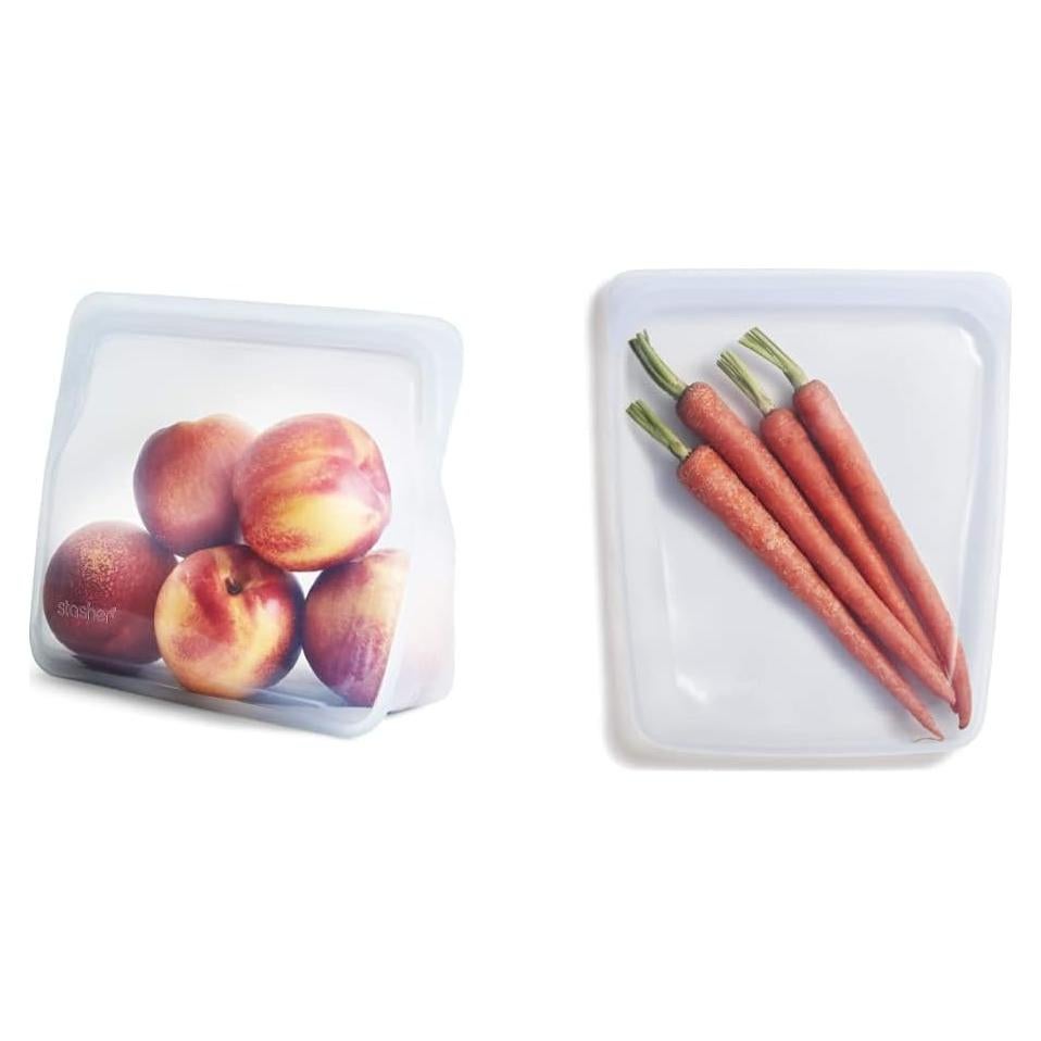 Bolsas de Almacenamiento de Silicona Stasher 1.89L Reutilizables