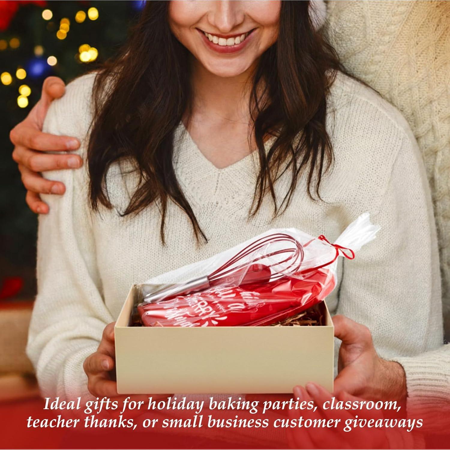 Juego de Hornear de Navidad LemonRoad 12 Piezas Rojo