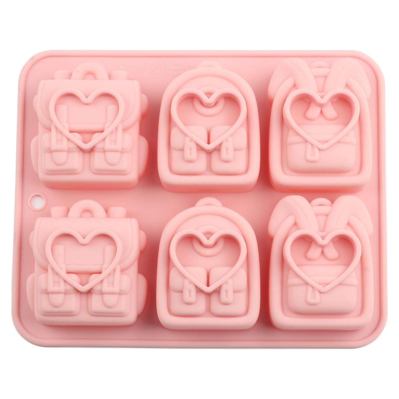 Molde de Silicona para Dulces Mochila Escolar EPYHREHM 15.9x12.9 cm