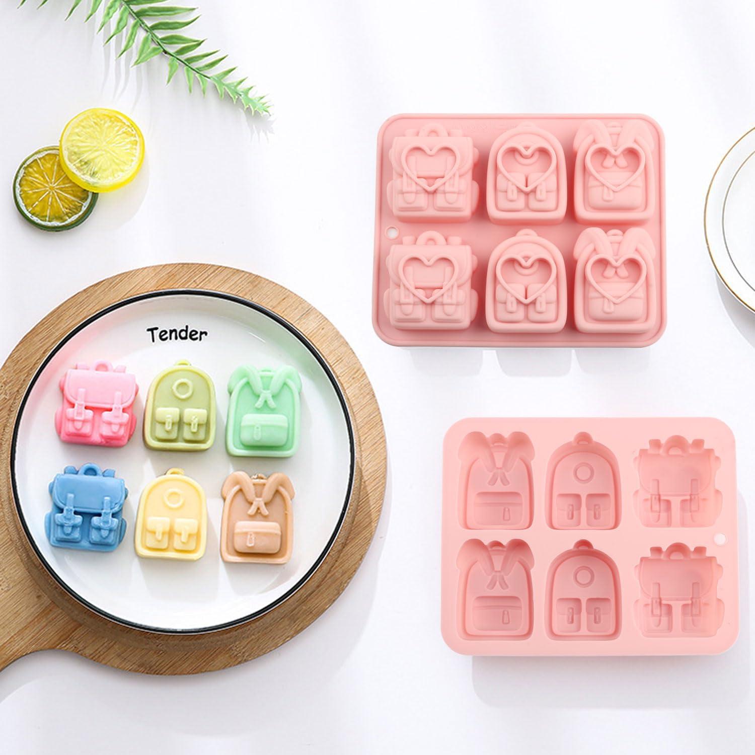 Molde de Silicona para Dulces Mochila Escolar EPYHREHM 15.9x12.9 cm