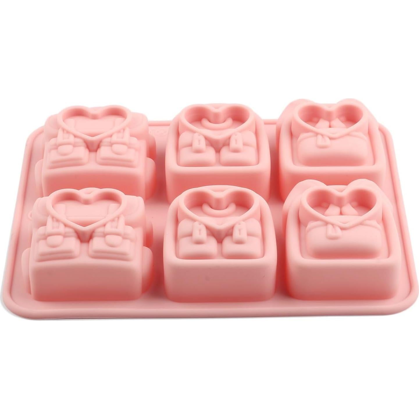 Molde de Silicona para Dulces Mochila Escolar EPYHREHM 15.9x12.9 cm