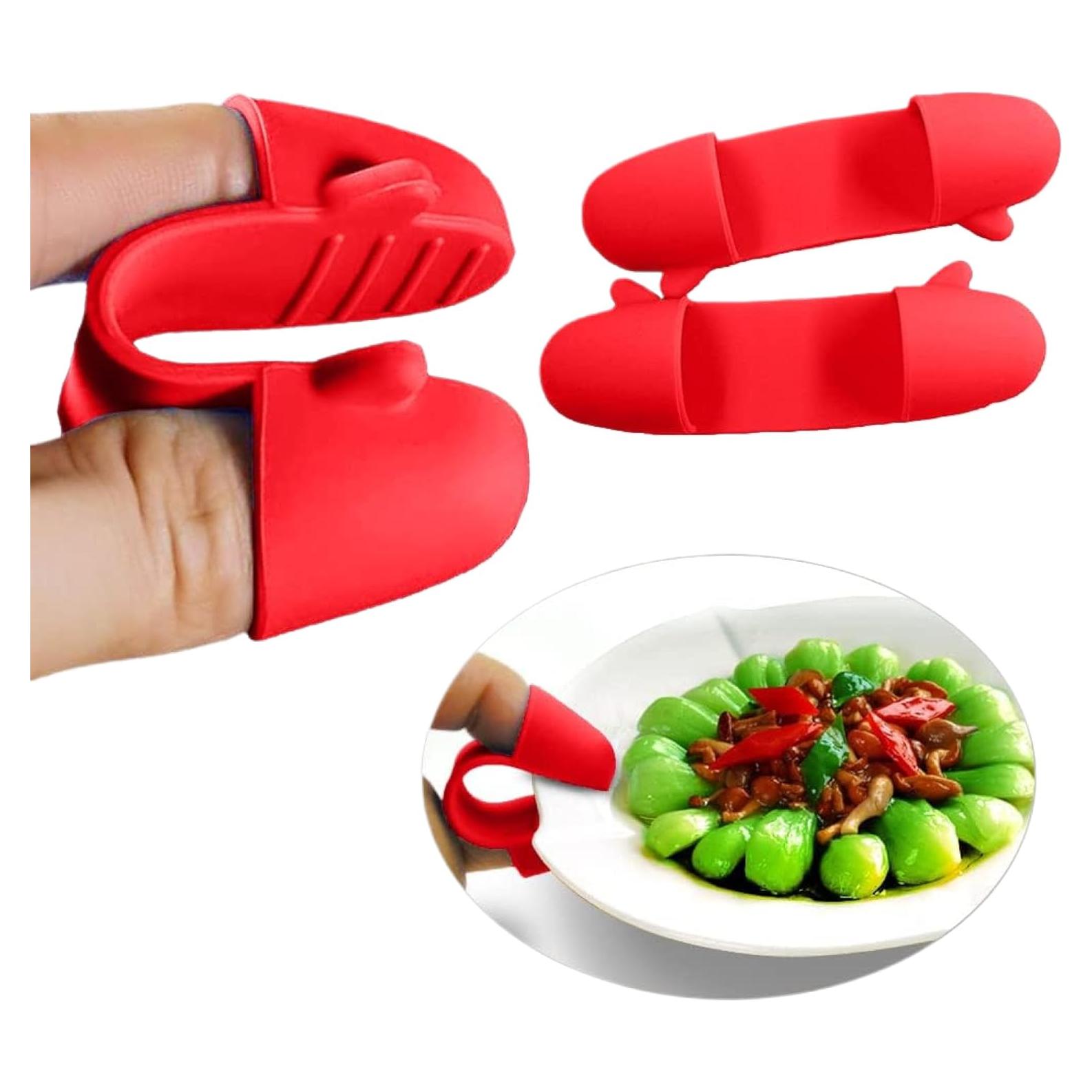 Guantes Mini de Silicona para Dedos Genérico - Resistentes al Calor