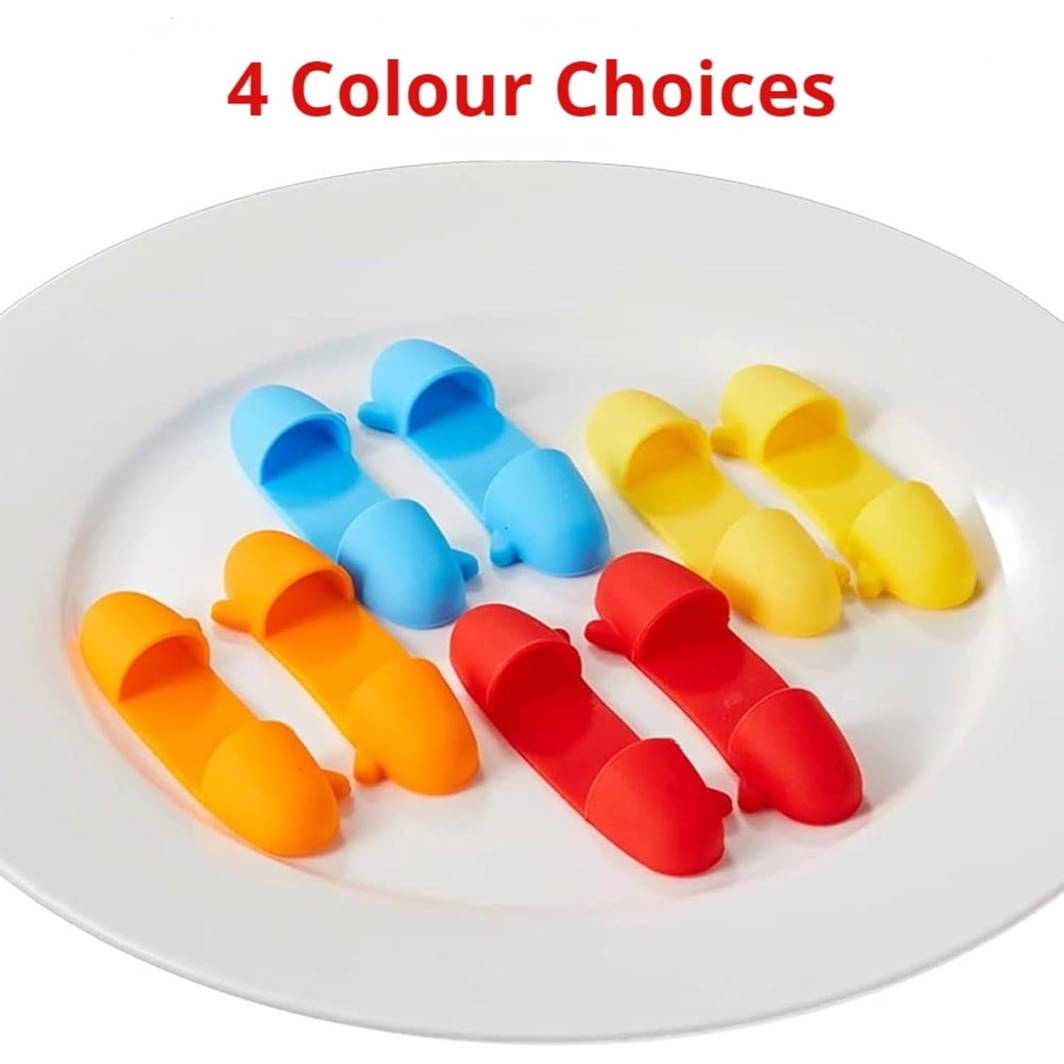 Guantes Mini de Silicona para Dedos Genérico - Resistentes al Calor