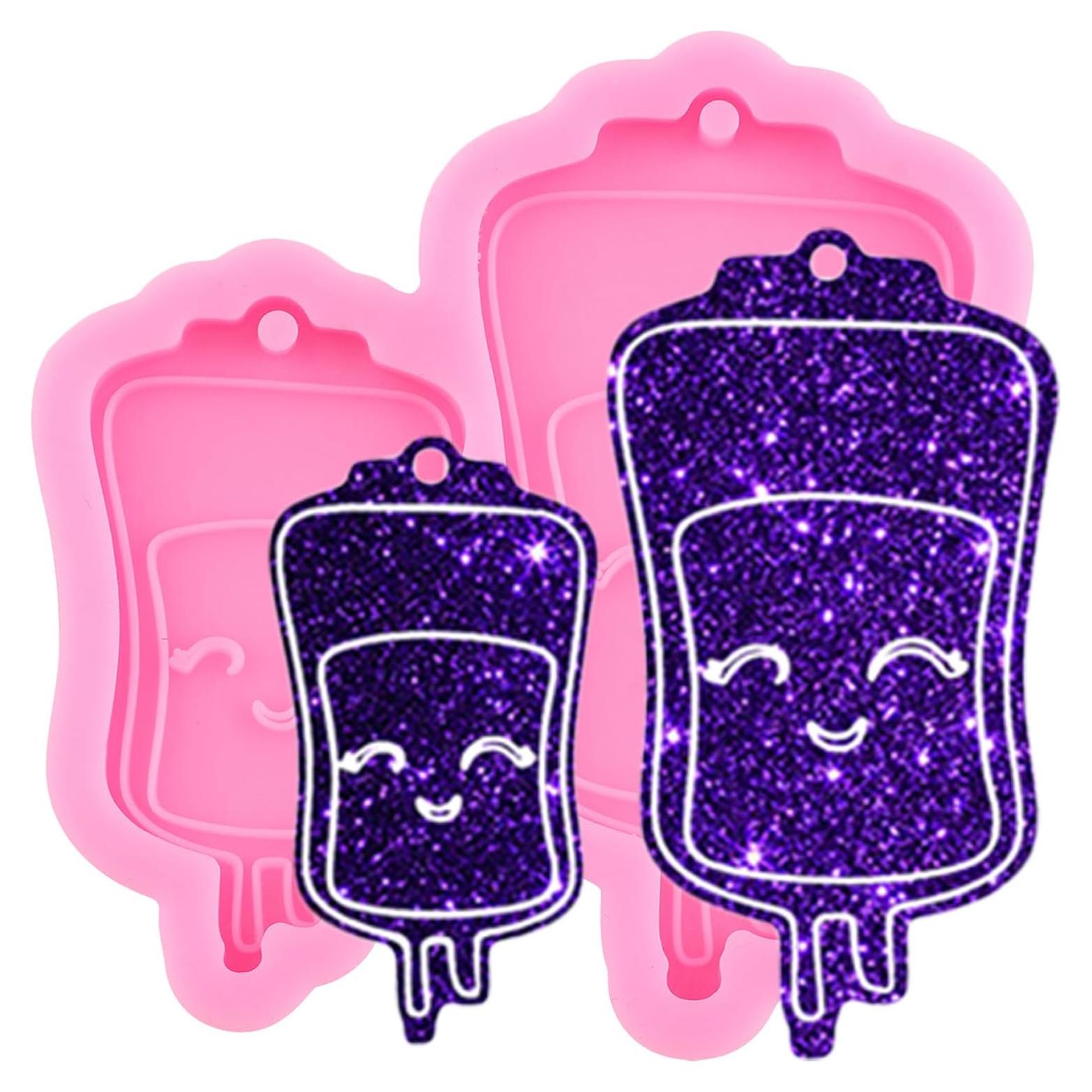 Saline Bags Silicone Fondant Mold For Cake Decorating Cupcake Topper Candy Chocolate Gum Paste Polymer Clay