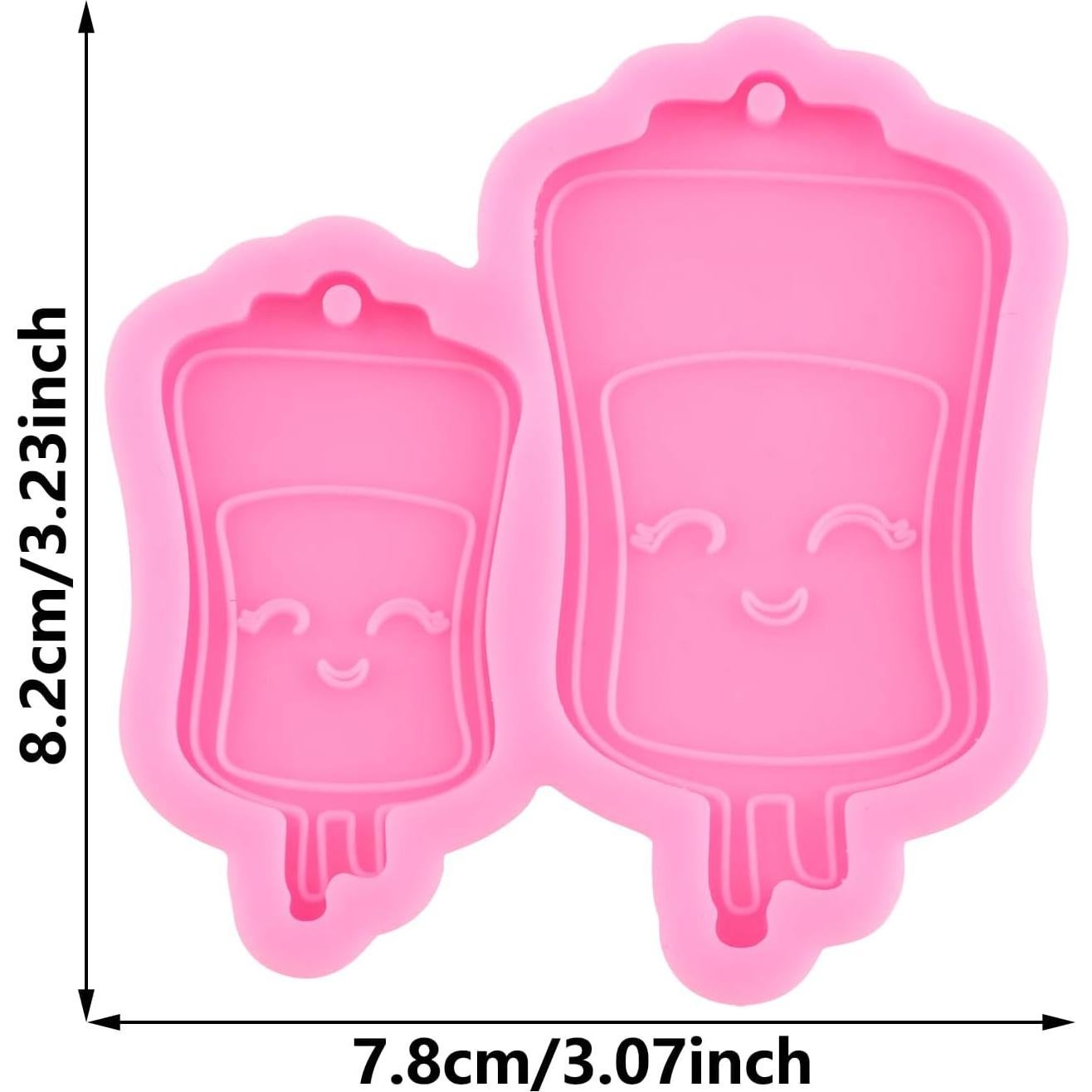 Saline Bags Silicone Fondant Mold For Cake Decorating Cupcake Topper Candy Chocolate Gum Paste Polymer Clay