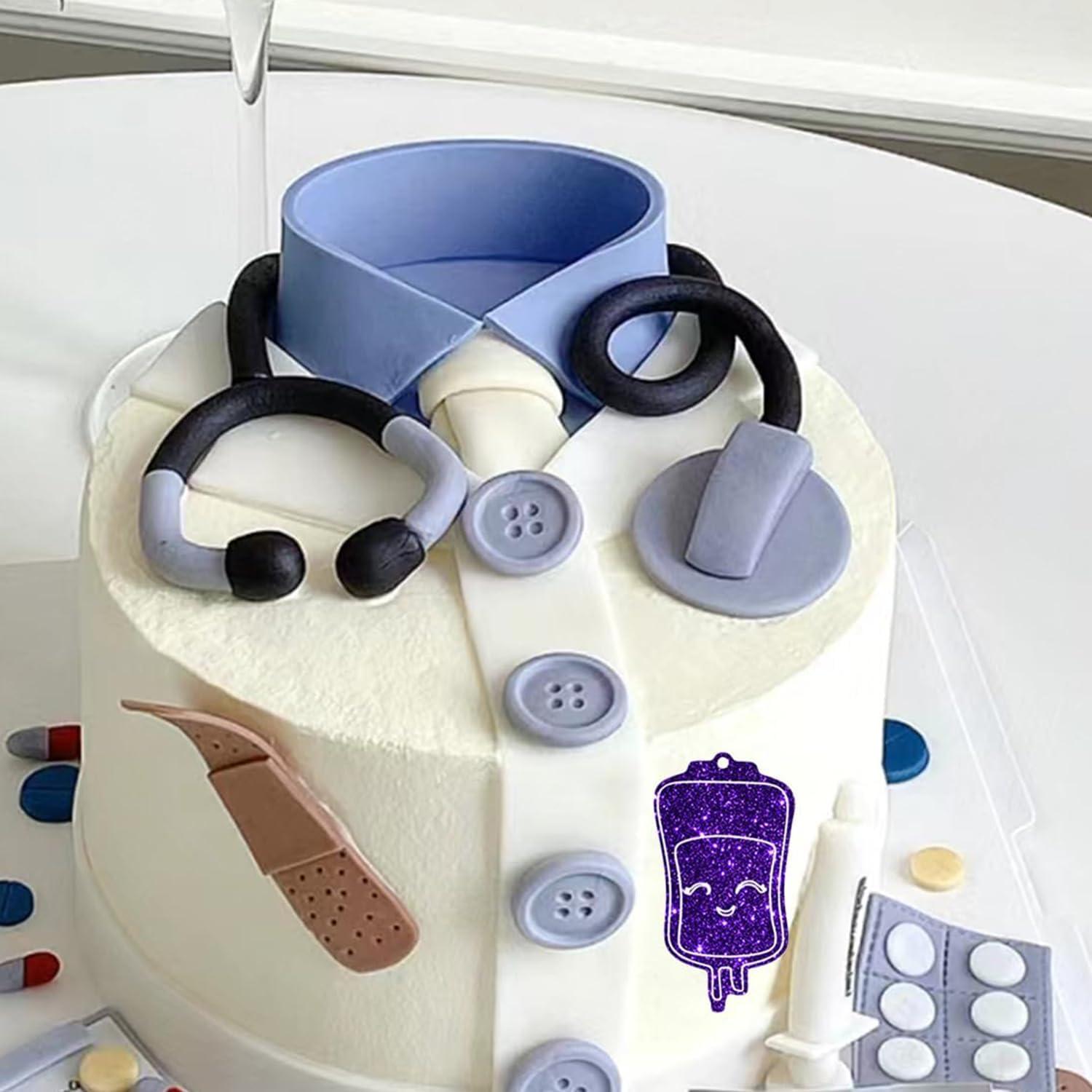 Saline Bags Silicone Fondant Mold For Cake Decorating Cupcake Topper Candy Chocolate Gum Paste Polymer Clay