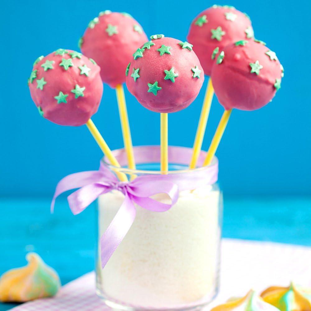 Kit 300 Pcs Cake Pops Augshy: Palitos, Bolsas y Lazos Dorados