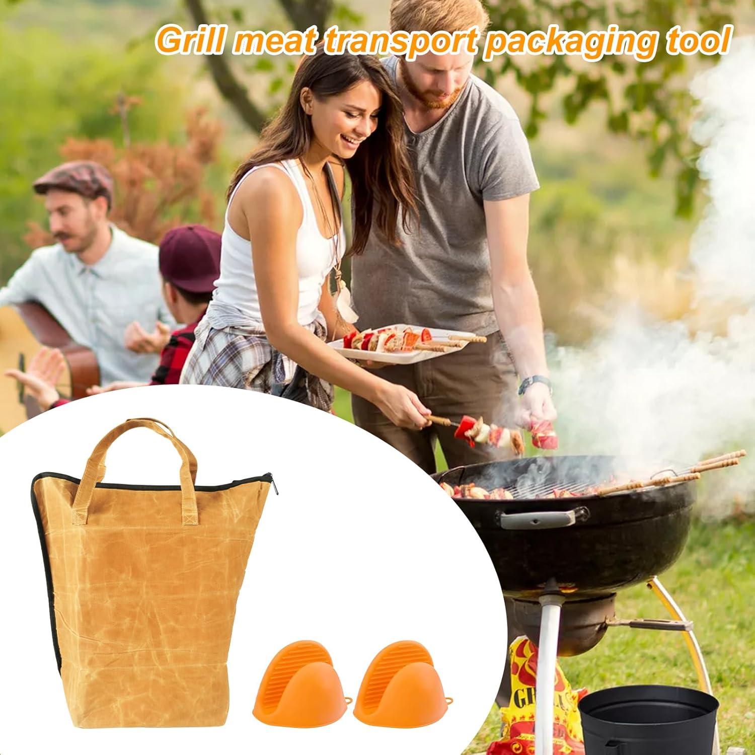 Manta BBQ Aislante Tefola con Guantes de Silicona 46.7x25.4cm
