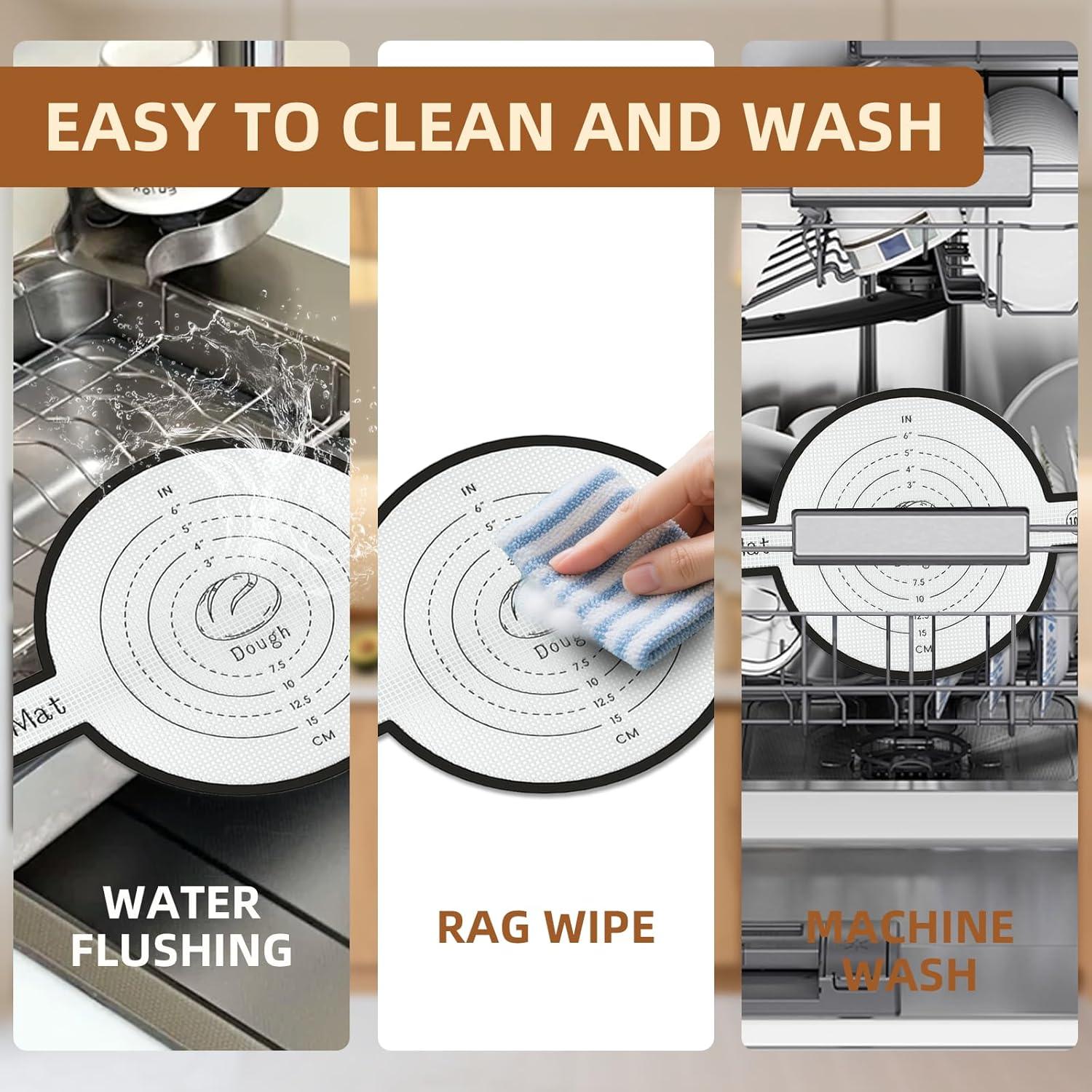 Sling de Pan de Silicona ZUICHUNYAN 2-Pack para Horno 4-7 Qt