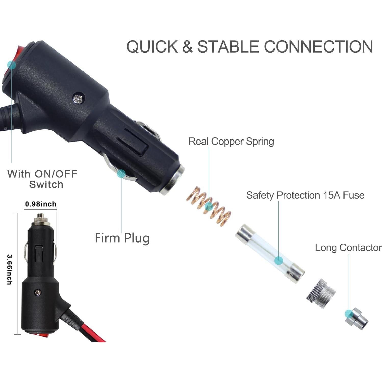 Almohadilla Térmica Eléctrica RICHOOSE 30x30 cm 12V 150W