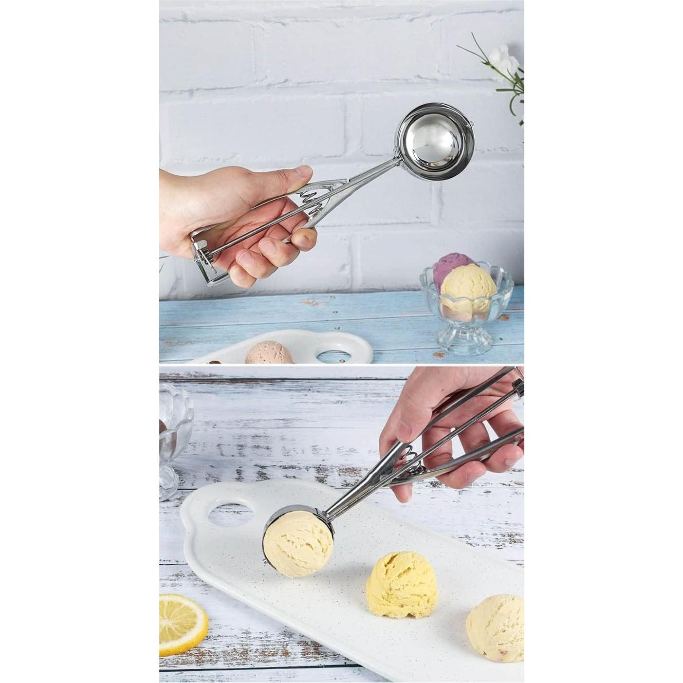 Cucharón de Galletas Mediano YNHIAG 42ml Acero Inoxidable