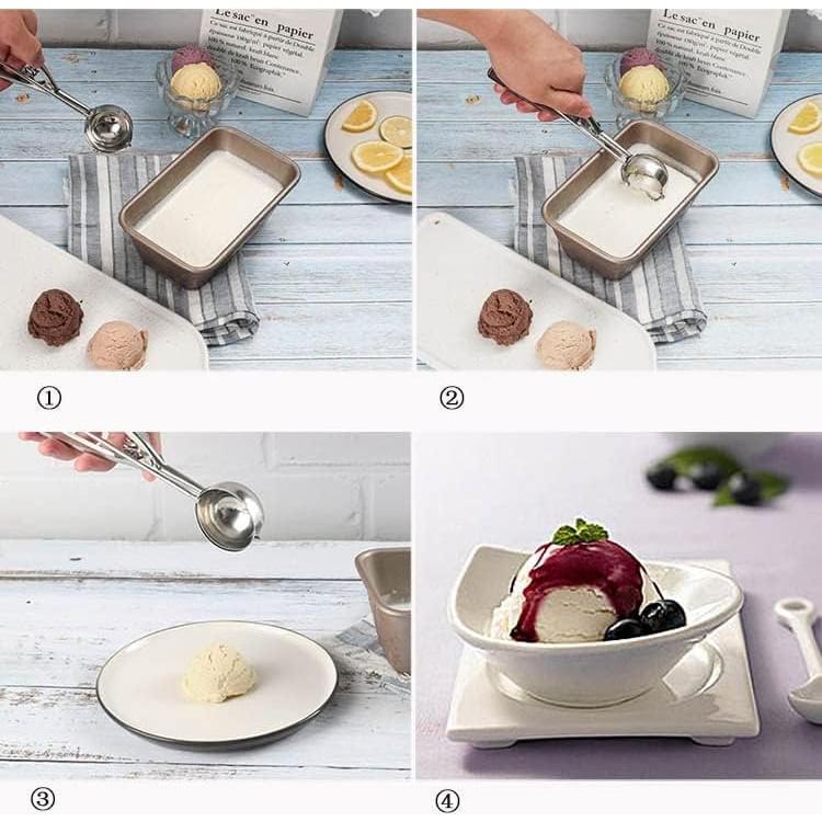 Cucharón de Galletas Mediano YNHIAG 42ml Acero Inoxidable