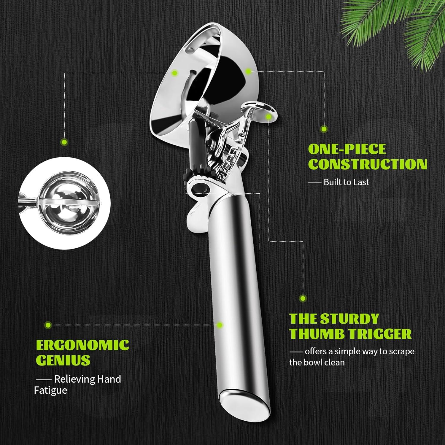 Cuchara para Masa de Galletas 60 ml PTAHON Acero Inoxidable